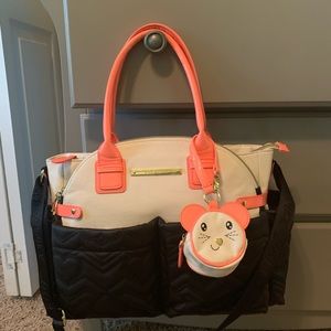 New Betsey Johnson Diaper Bag